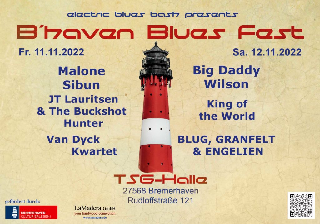 Poster Bremerhavener Blues Fest