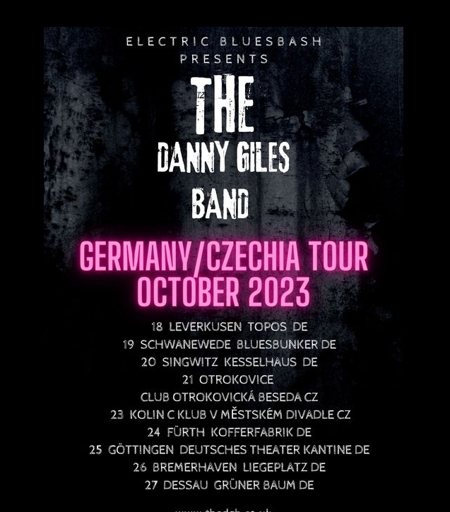 The DGB - Tourdaten Herbst 2023