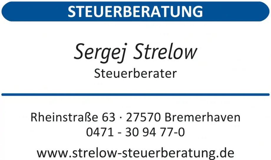 Firmenlogo Steuerberatung Strelow