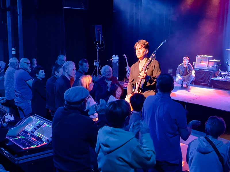 Bild zeigt Ausschnitte aus der Electric Blues Night April 2025