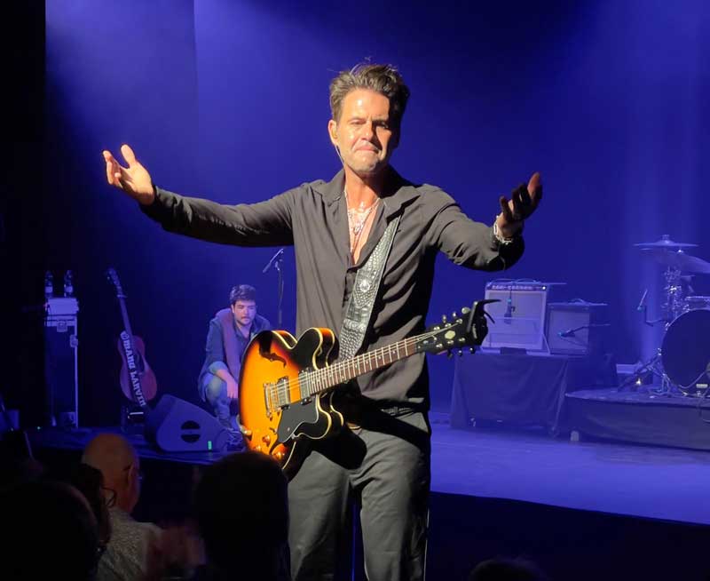 Bild zeigt Ausschnitte aus der Electric Blues Night April 2025